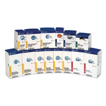 SmartCompliance ez Refill System First Aid Cabinet Refill for Food Service, 214 Pieces