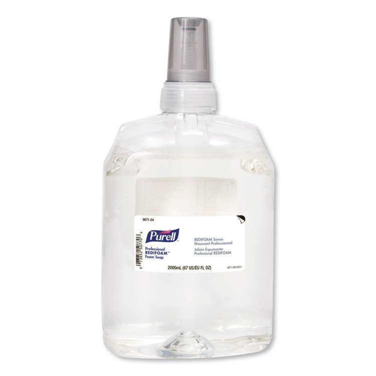 Professional REDIFOAM Foam Soap Refill, Citrus Mint Scent, 2,000 mL, 4/Carton
