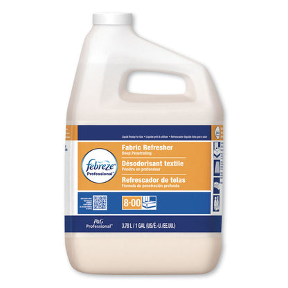 Professional Deep Penetrating Fabric Refresher, Fresh Clean, 1 gal Bottle, 3/Carton