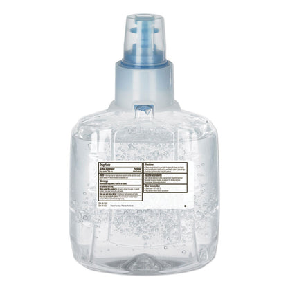 Advanced Hand Sanitizer Green Certified Gel Refill, For LTX-12 Dispensers, 1,200 mL, Fragrance-Free, 2/Carton