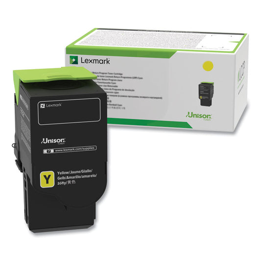 78C1XYE Extra High-Yield Toner, 5,000 Page-Yield, Yellow
