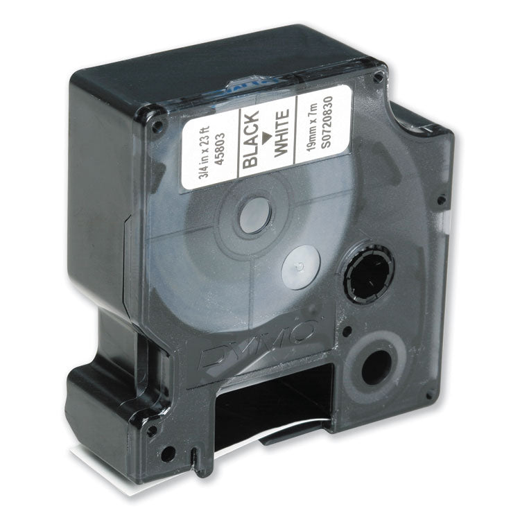 7510016577786, SKILCRAFT Dymo Label Cassette, 0.75" x 23 ft, Black/White