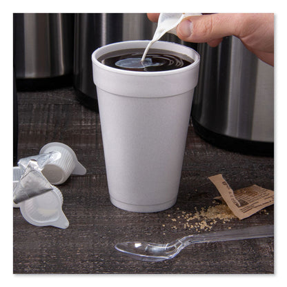 Foam Drink Cups, 16 oz., White, 25/Bag, 40 Bags/Carton