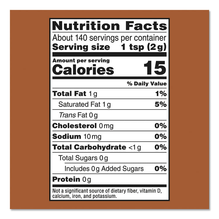 Sugar Free Chocolate Cream Powdered Creamer, 10.2 oz Canister, 6/Carton