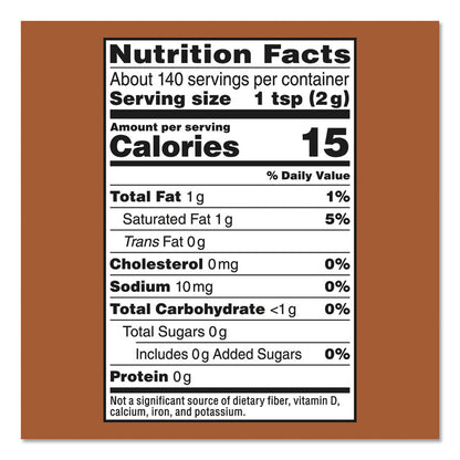 Sugar Free Chocolate Cream Powdered Creamer, 10.2 oz Canister, 6/Carton