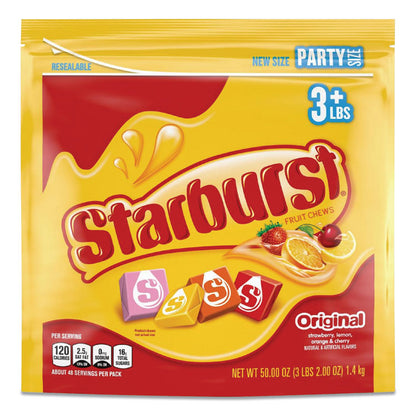 Original Fruit Chews, Cherry, Lemon, Orange, Strawberry, 50 oz Bag