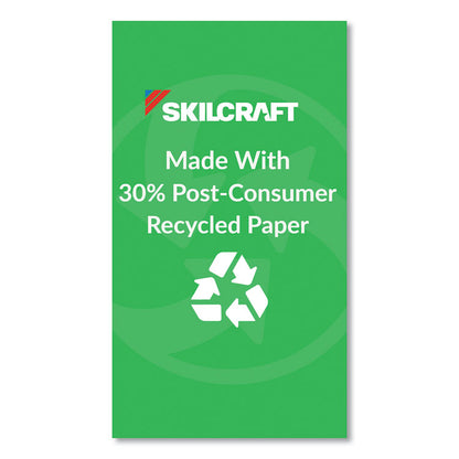 7530014181212, SKILCRAFT Self-Stick Note Pads, Note Ruled, 4" x 6", Assorted Neon Colors, 100 Sheets/Pad, 6 Pads/Pack
