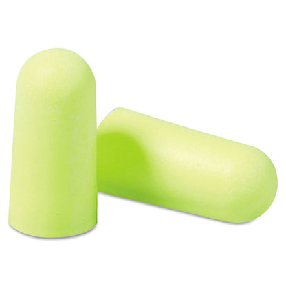 E-A-Rsoft Yellow Neons Soft Foam Earplugs, 33 dB NRR, One Size Fits Most, Yellow Bullet Plugs, 200 Pairs/Box
