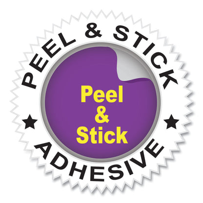 Shelf Labeling Strips, Side Load, 4 x 0.78, Clear, 10/Pack