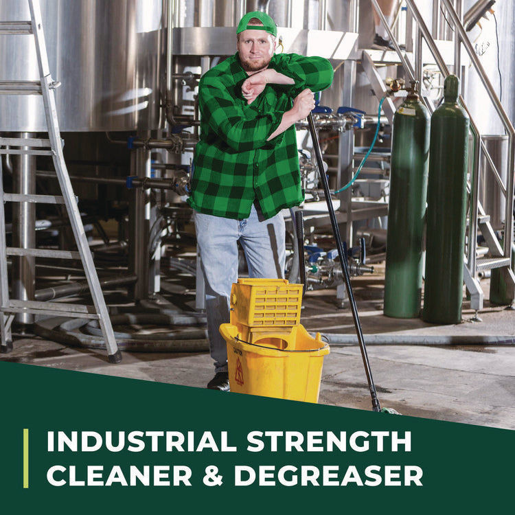 Industrial Cleaner and Degreaser, Concentrated, 1 gal Bottle