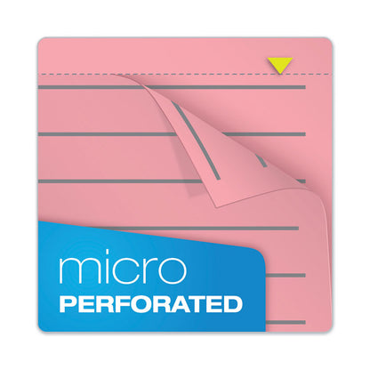 Prism Steno Pads, Pink Cover, Gregg Rule, (80) Pink 6 x 9 Sheets, 4/Pack