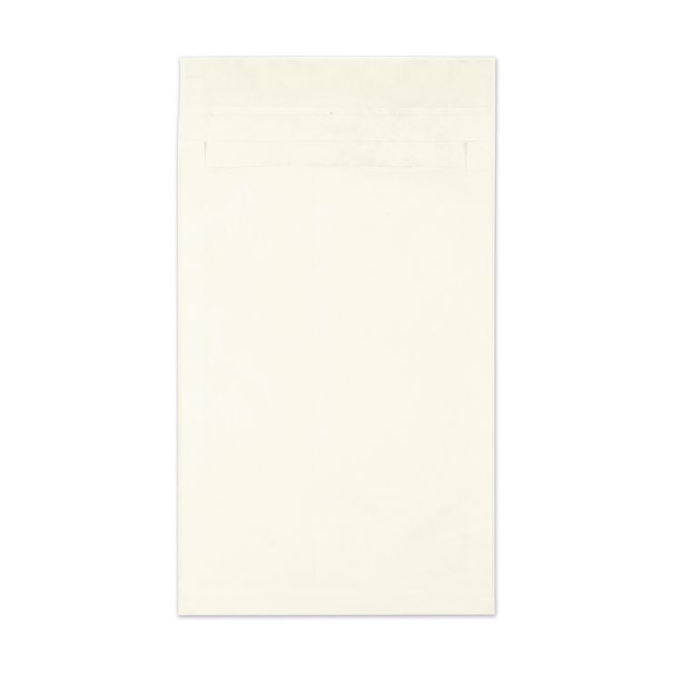 Heavyweight 18lb Tyvek Open End Expansion Mailers, #15 1/2, Cheese Blade Flap, Redi-Strip Closure, 12 x 16, White, 100/Carton