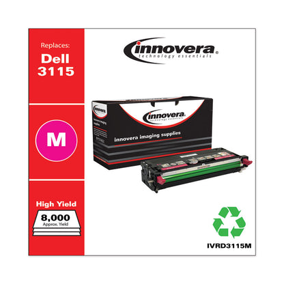 Remanufactured Magenta High-Yield Toner, Replacement for 310-8399, 8,000 Page-Yield