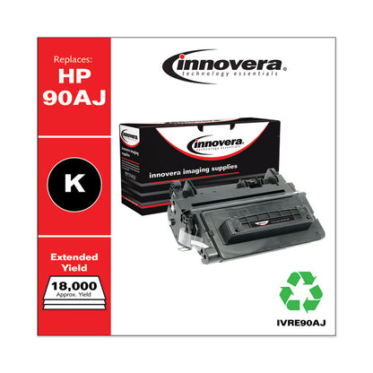Remanufactured Black Extended-Yield Toner, Replacement for 90A (CE390AJ), 18,000 Page-Yield