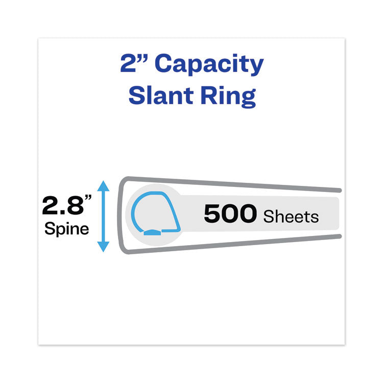 Heavy-Duty View Binders, 3 Rings, 3" Capacity, 11 x 17, White