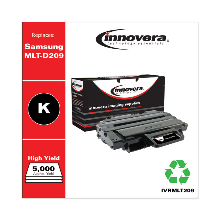 Remanufactured Black High-Yield Toner, Replacement for MLT-D209L, 5,000 Page-Yield