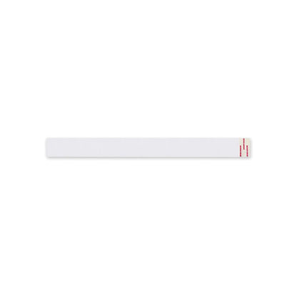 Peel and Seal Tamper Evident Food Container Bands, 1.5 x 24, White, Paper, 2,500/Carton