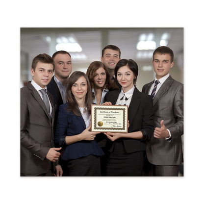 Ready-to-Use Certificates, Excellence, 11 x 8.5, Ivory/Brown/Gold Colors with Brown Border, 6/Pack