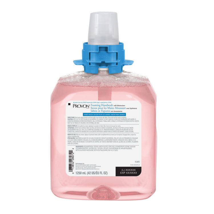 Foaming Handwash with Advanced Moisturizers Refill, Refreshing Cranberry Scent, 1,250 mL, 4/Carton