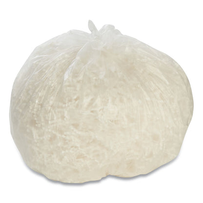 8105015170803, SKILCRAFT High Density Can Liners, 4 gal, 12 mic, 17" x 18", Natural, Flat Pack, 17/Box