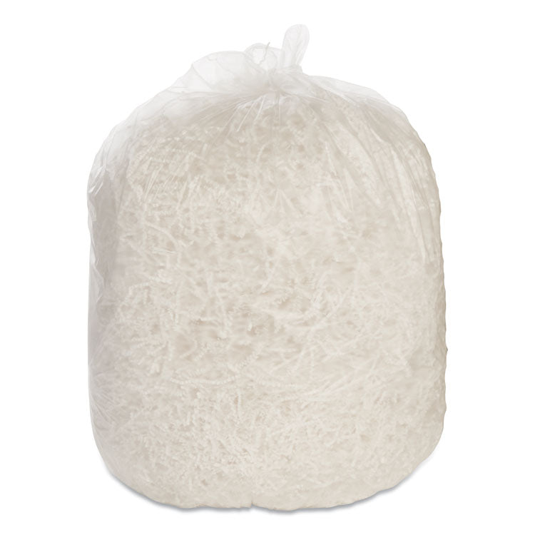 8105015171354, SKILCRAFT Linear Low Density Can Liners, 45 gal, 0.6 mil, 40" x 46", Clear, Flat Pack, 40/Box