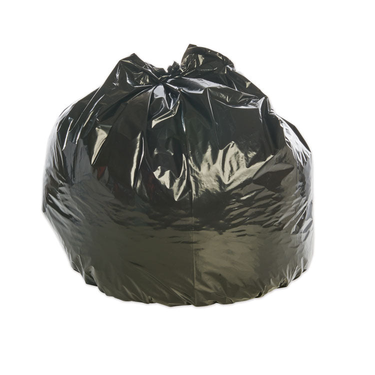 8105015173667, SKILCRAFT Total Recycled Content Trash Bags, 33 gal, 1.3 mil, 33" x 39", Black/Brown, 33/Box