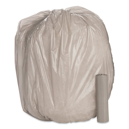 8105015171379, SKILCRAFT Linear Low Density Can Liners, 45 gal, 1 mil, 40" x 46", Gray, 40/Box