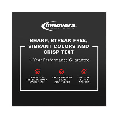 Remanufactured Yellow High-Yield Ink, Replacement for 935XL (C2P26AN), 825 Page-Yield