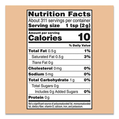 Non-Dairy Powdered Creamer, Original, 22 oz Canister, 12/Carton