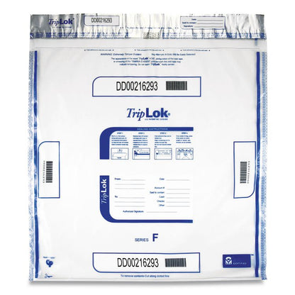 Deposit Bag, Plastic, 20" x 20", Clear, 250/Carton