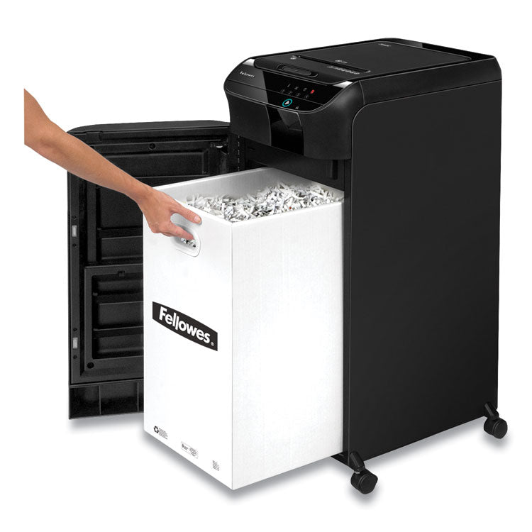 AutoMax 550C Auto Feed Cross-Cut Shredder, 550 Auto/14 Manual Sheet Capacity