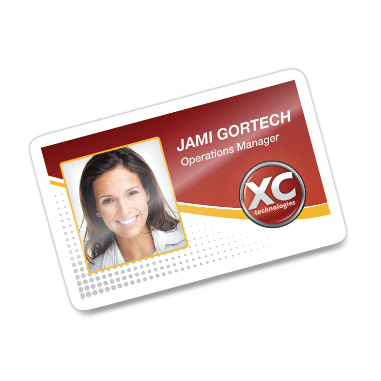 Laminating Pouches, 5 mil., 3.88" x 2.63", Gloss Clear, 25/Pack
