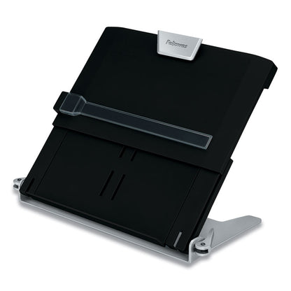 Professional Series In-Line Document Holder, Holds Up to 250 Legal Size Sheets, Plastic, Black