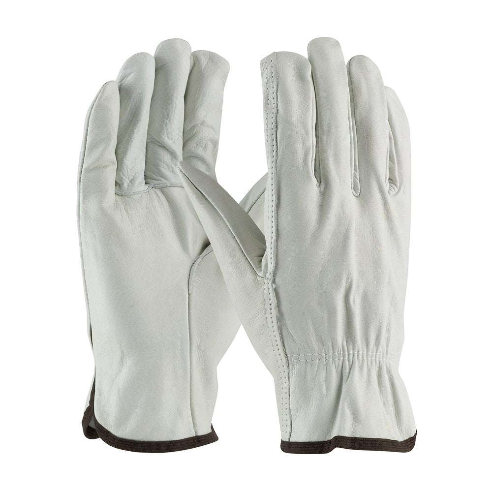 PIP Top Grain Cowhide Leather Drivers Glove - Straig, 12 Pairs/Dozen