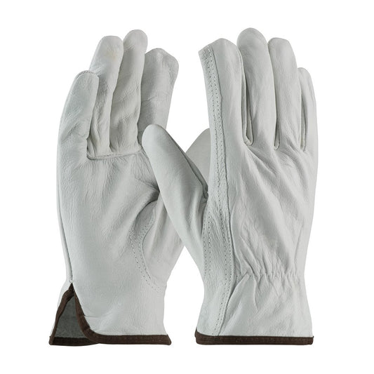 PIP Econ COW Leather Driversglove-ks Thumb 3X, 12 Pairs/Dozen