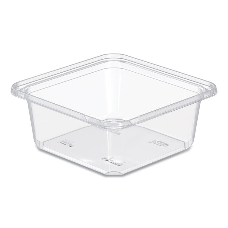 TamperGuard Snack Boxes, 32 oz, 6.3 x 6.3 x 2.6, Clear, Plastic, 300/Carton