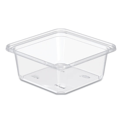 TamperGuard Snack Boxes, 32 oz, 6.3 x 6.3 x 2.6, Clear, Plastic, 300/Carton