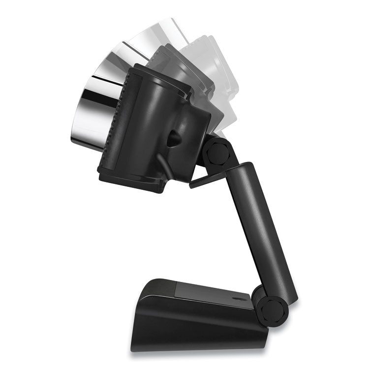 CyberTrack H3 720P HD USB Webcam with Microphone, 1280 pixels x 720 pixels, 1.3 Mpixels, Black