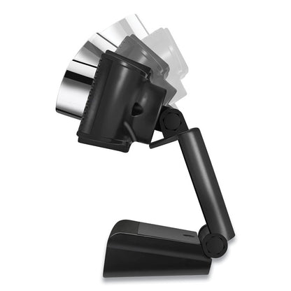 CyberTrack H3 720P HD USB Webcam with Microphone, 1280 pixels x 720 pixels, 1.3 Mpixels, Black