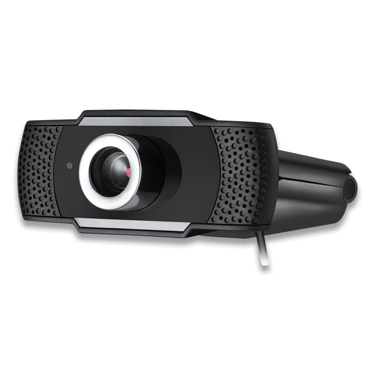 CyberTrack H4 1080P HD USB Manual Focus Webcam with Microphone, 1920 Pixels x 1080 Pixels, 2.1 Mpixels, Black