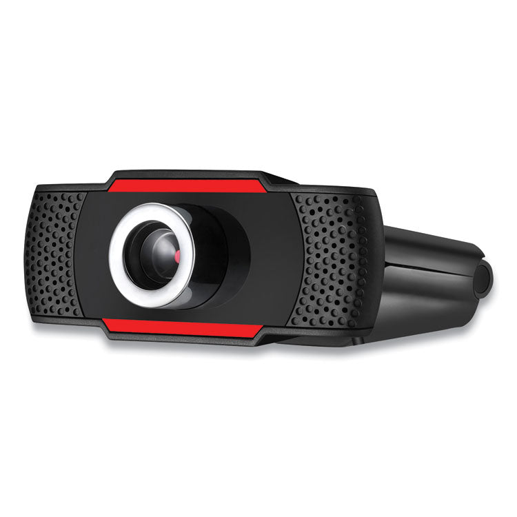 CyberTrack H3 720P HD USB Webcam with Microphone, 1280 pixels x 720 pixels, 1.3 Mpixels, Black