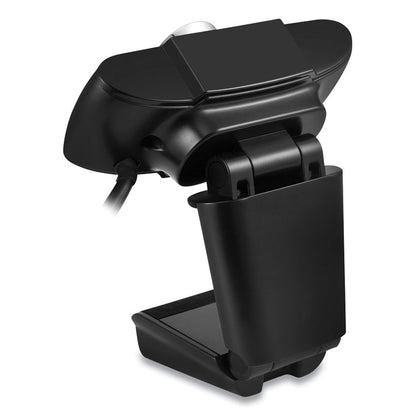 CyberTrack H3 720P HD USB Webcam with Microphone, 1280 pixels x 720 pixels, 1.3 Mpixels, Black