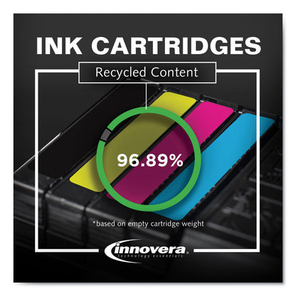 Remanufactured Black High-Yield Ink, Replacement for LC103BK, 600 Page-Yield