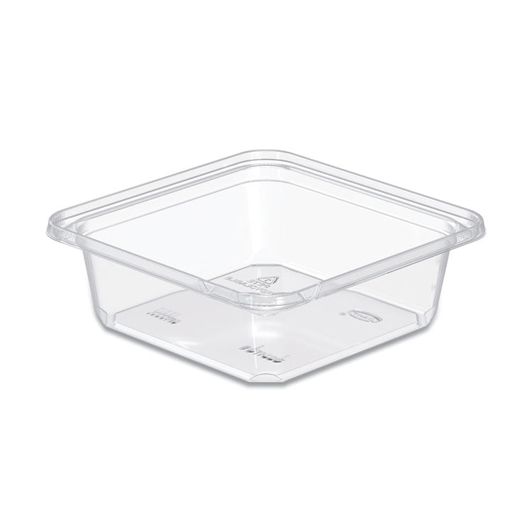 TamperGuard Snack Boxes, 24 oz, 6.3 x 6.3 x 2.1, Clear, Plastic, 300/Carton