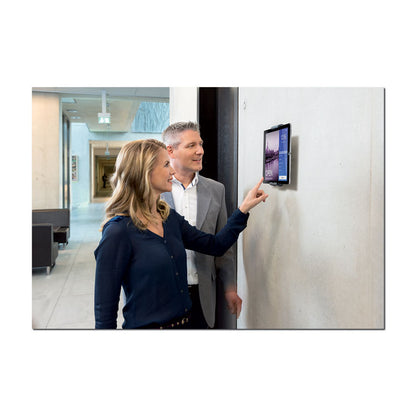 Mountable Tablet Holder, Silver/Charcoal Gray