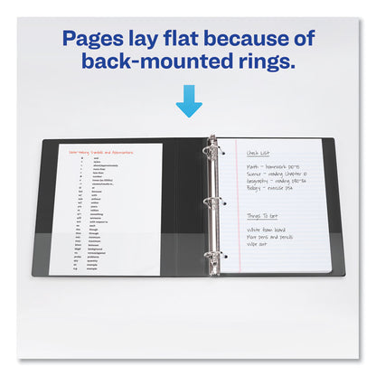 Durable Non-View Binder with DuraHinge and Slant Rings, 3 Rings, 1.5" Capacity, 11 x 8.5, Green