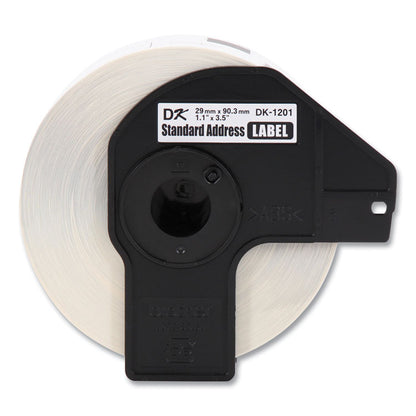 Die-Cut Address Labels, 1.1 x 3.5, White, 400 Labels/Roll, 3 Rolls/Pack