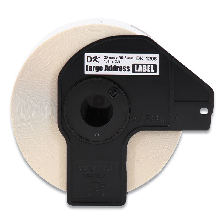 Die-Cut Address Labels, 1.4 x 3.5, White, 400 Labels/Roll, 3 Rolls/Pack