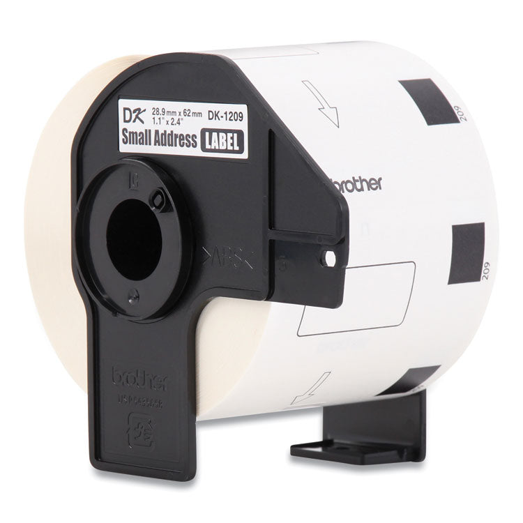 Die-Cut Address Labels, 1.1 x 2.4, White, 800 Labels/Roll, 24 Rolls/Pack