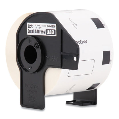 Die-Cut Address Labels, 1.1 x 2.4, White, 800 Labels/Roll, 24 Rolls/Pack